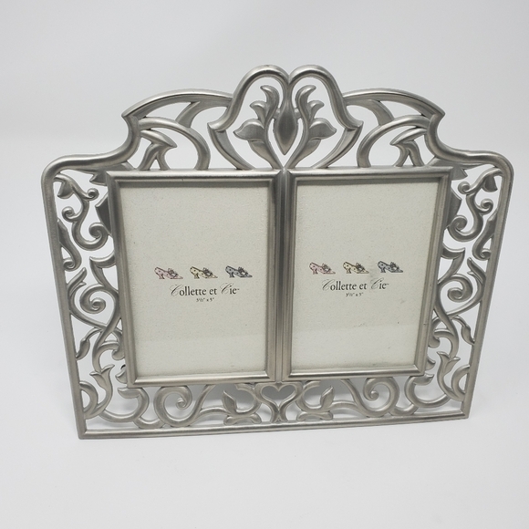 VINTAGE - COLLETTE ET CIE |  Silver Picture Frame - Picture 1 of 8